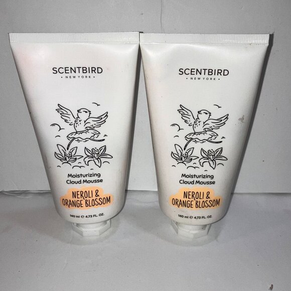 Scentbird Neroli Orange Blossom Moisturizing Cloud Mousse 2 Pack 4.73oz Each